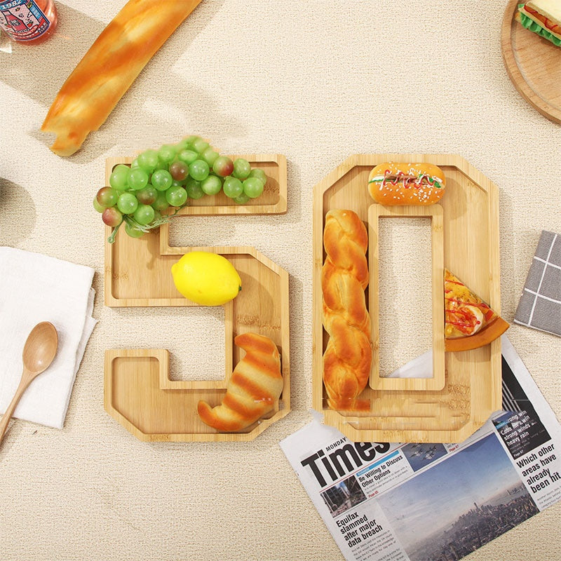 Digital Tray Fruit Cheese Platter Cooked Food Board