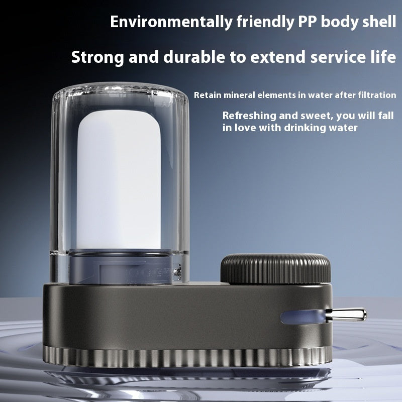 Installation-free Faucet Water Purifier Purification Direct Drink Front Filter Household One Machine Two