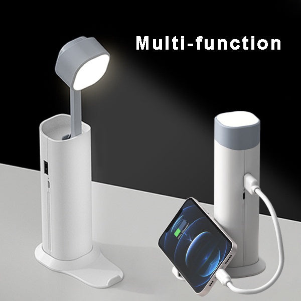Multi-function Desk Lamp Outdoor Flashlight Portable Rechargeable For Phone, Home and outdoor camping