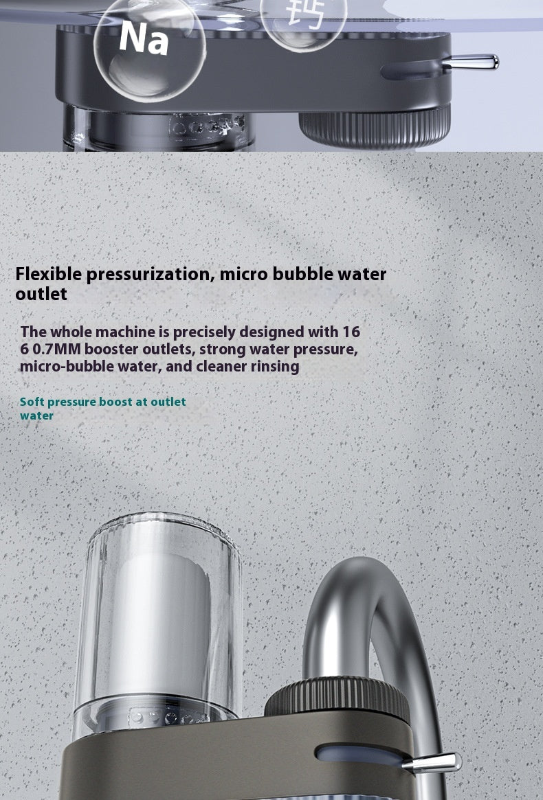 Installation-free Faucet Water Purifier Purification Direct Drink Front Filter Household One Machine Two