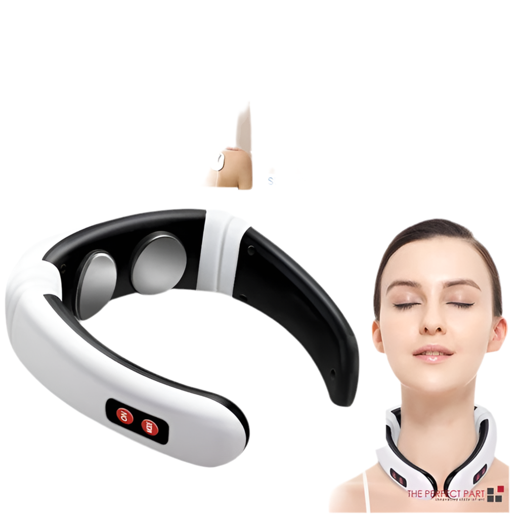 Electric Cervical Pulse Neck Massager Muscle Relax Massage Magnetic Therapy US