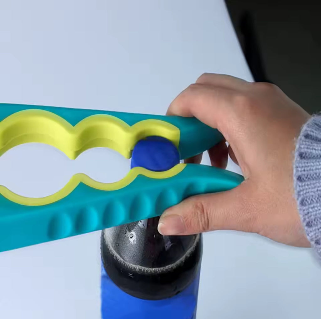 4-in-1 Magic Jar & Bottle Opener - Effortless Kitchen Gadget for Jars, Cans, Bottles & More! 🌟