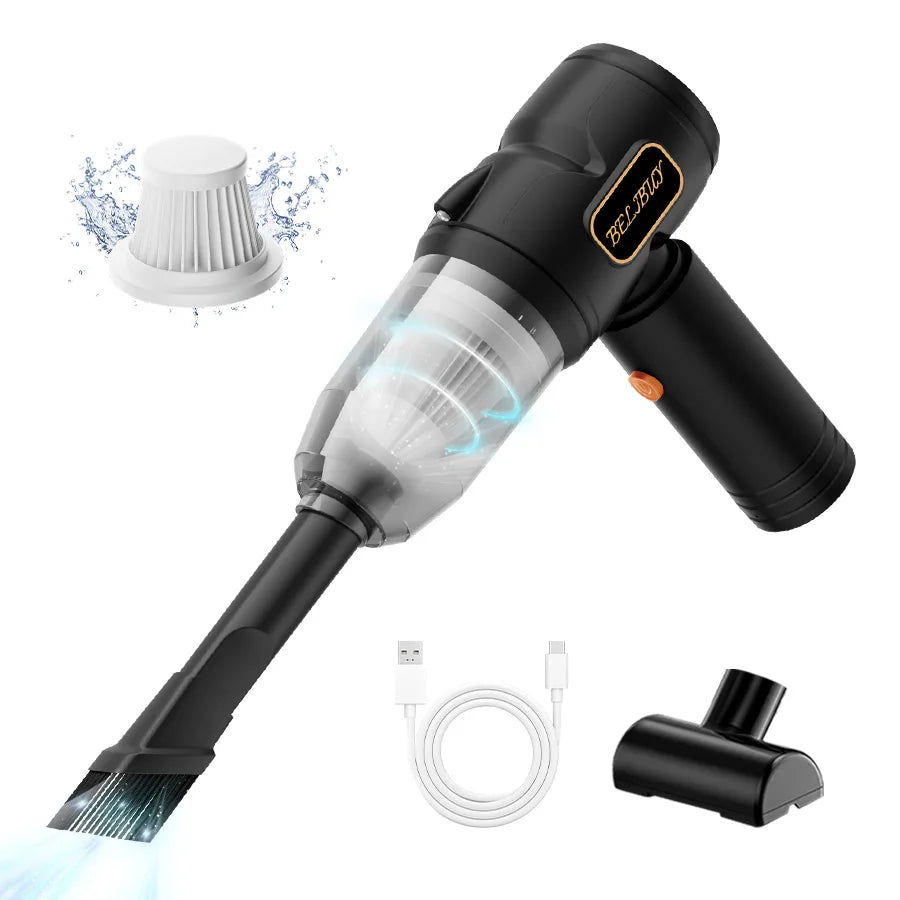 ABS Car Vacuum Cleaner Portable Strong suction Vacuum Cleaner For Multi Purpose Household Handheld Car Vacuum Cleaner