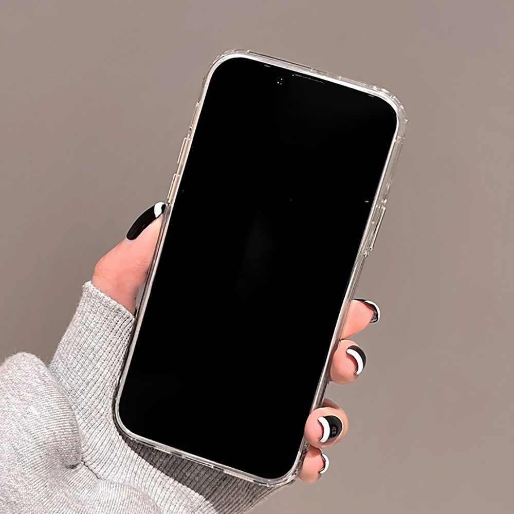 Luxury Mirror Phone Case For iPhone 16 11 Pro Max Cover 15 14 13 12 Pro 16 Plus X XS XR XS Max Shockproof Protective Bumper case