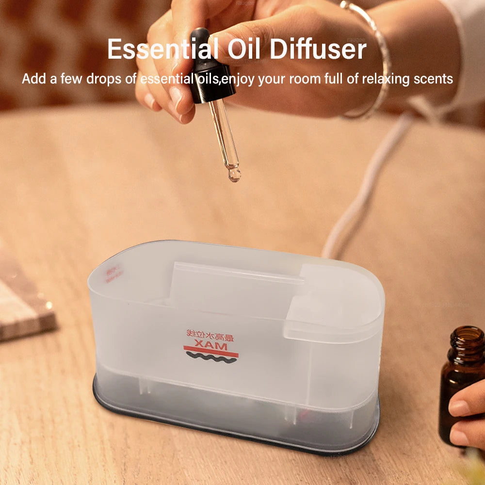 Air Humidifier Essential Oils Humidifiers Flame Aroma Humidifier Fragrance Diffuser Home Aromatherapy Diffuser With LED Light