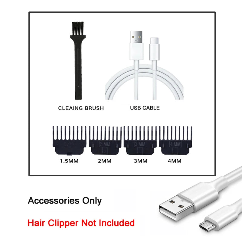 T9 Vintage Electric Shaver Barber Cordless Hair Cutting Machine USB Charging Hair Trimmer Portable Hair Clipper Suitable For Men