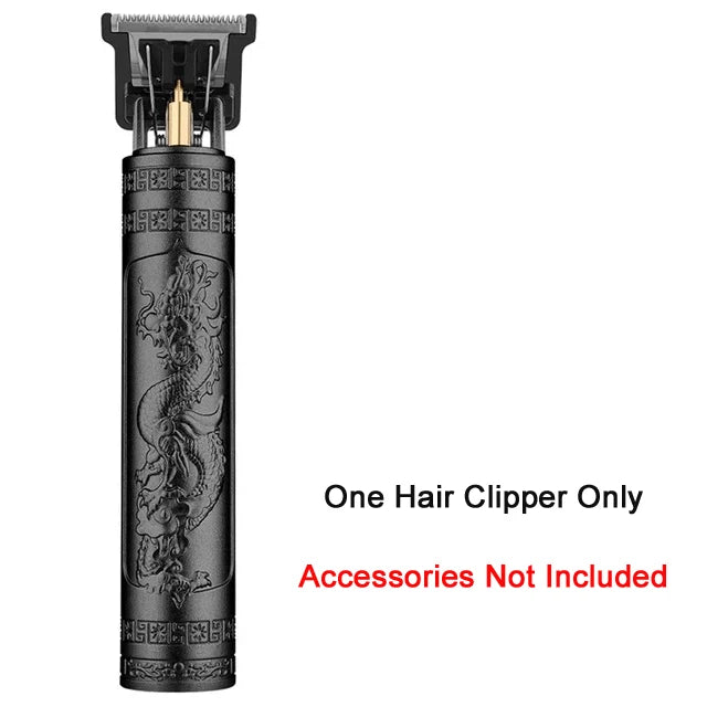T9 Vintage Electric Shaver Barber Cordless Hair Cutting Machine USB Charging Hair Trimmer Portable Hair Clipper Suitable For Men