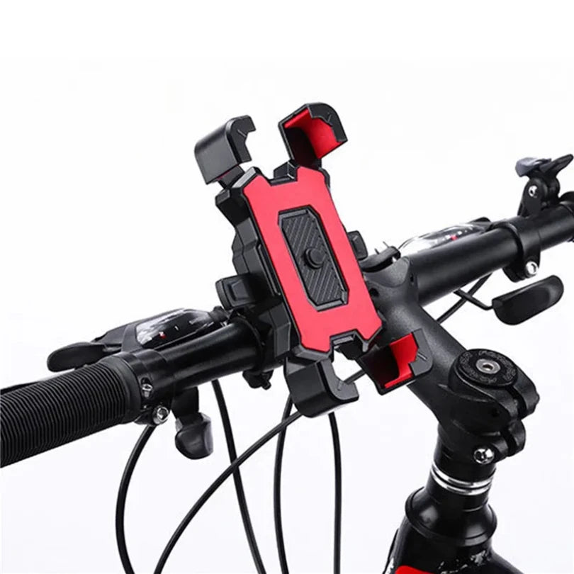 Bicycle Phone Holder Bike Accessories Motorcycle Adjustable Stand 360° Rotatable GPS Clip Cycling MTB Accesories Bikes Sports