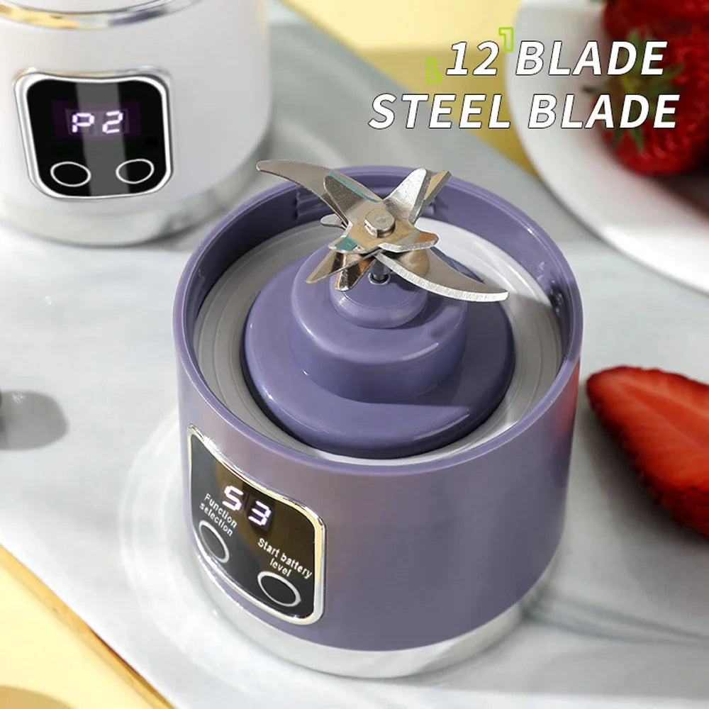 Mini Portable Electric Juicer Blender Fruit Mixers Fruit Extractors Multifunction Juice Maker Machine Blender Smoothies Mixer
