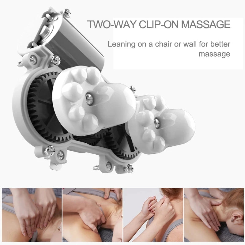 Electric U Shaped Neck Massager Vibration U Shaped Pillow Multifunctional Shoulder Cervical Massager Heating  Relax Massage Pill