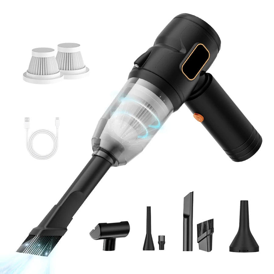 ABS Car Vacuum Cleaner Portable Strong suction Vacuum Cleaner For Multi Purpose Household Handheld Car Vacuum Cleaner