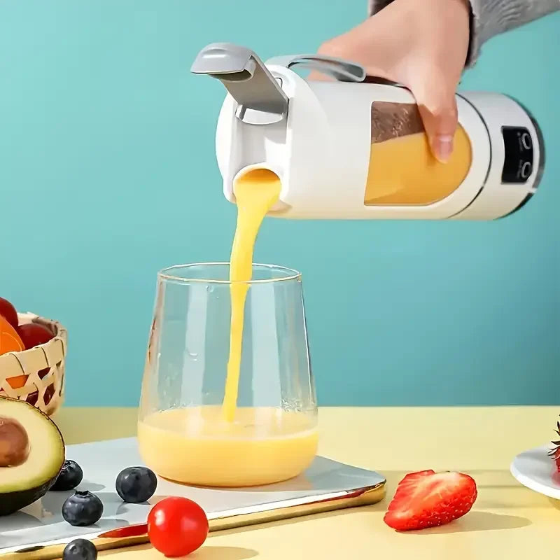 Compact Portable USB-Rechargeable Blender & Juicer 10.14oz Easy Clean for Smoothies Shakes Fresh Fruit Drinks