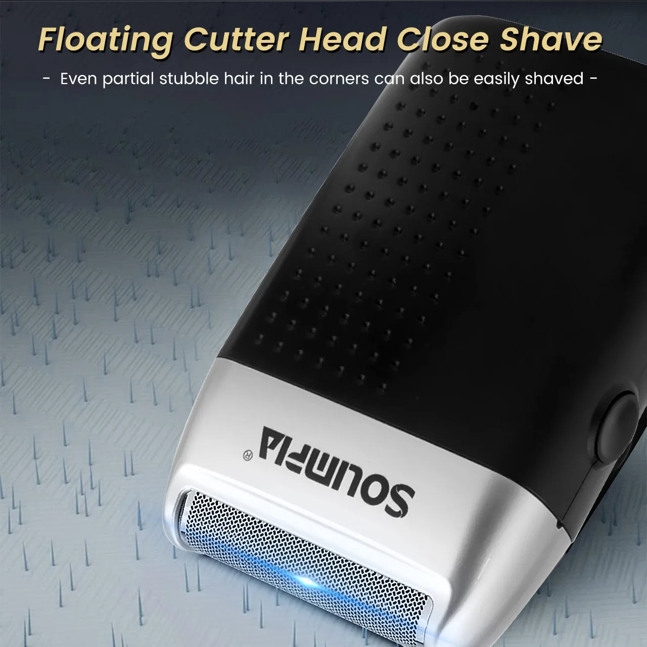 Solimpia Hair Clippers Set Machine Oil Head Carving Digital Display Haircut Scissors Electric Pusher Three-Piece Set