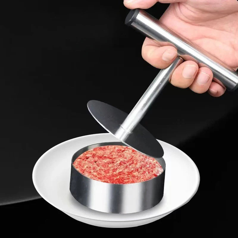 Hamburger Patty Machine Stainless Steel Hamburger Patty Press Mold Stainless Steel Patty Press Household Patty Mold