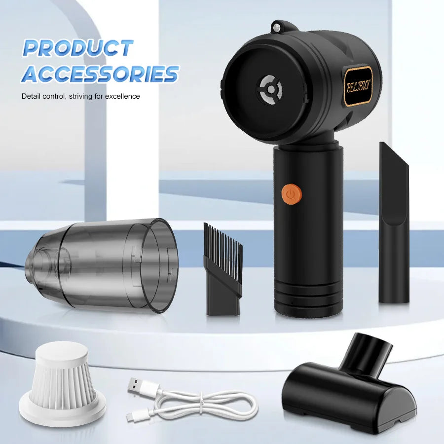 ABS Car Vacuum Cleaner Portable Strong suction Vacuum Cleaner For Multi Purpose Household Handheld Car Vacuum Cleaner